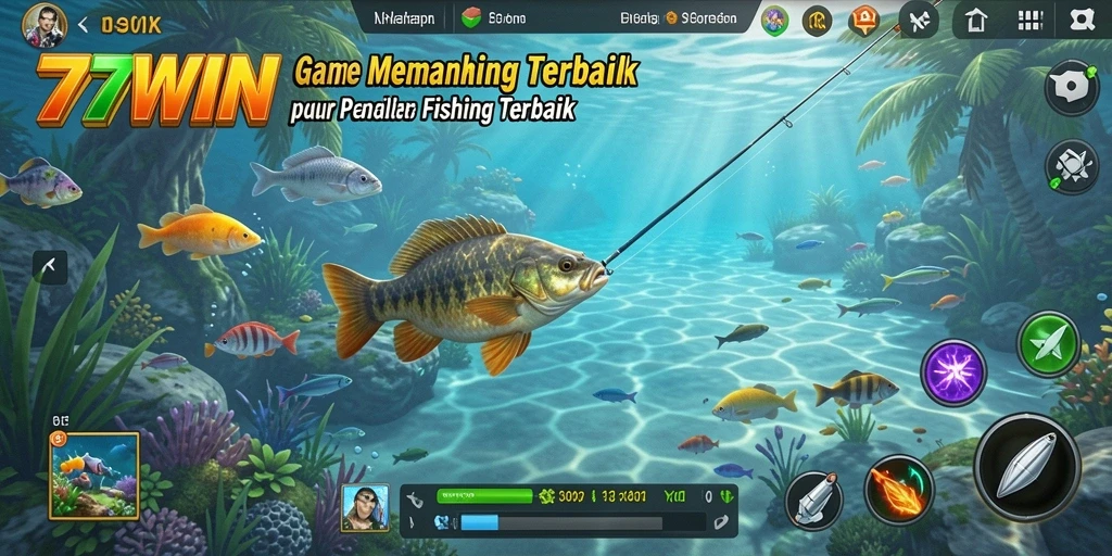 Gameplay menarik dari 77WIN dengan serunya menangkap ikan.