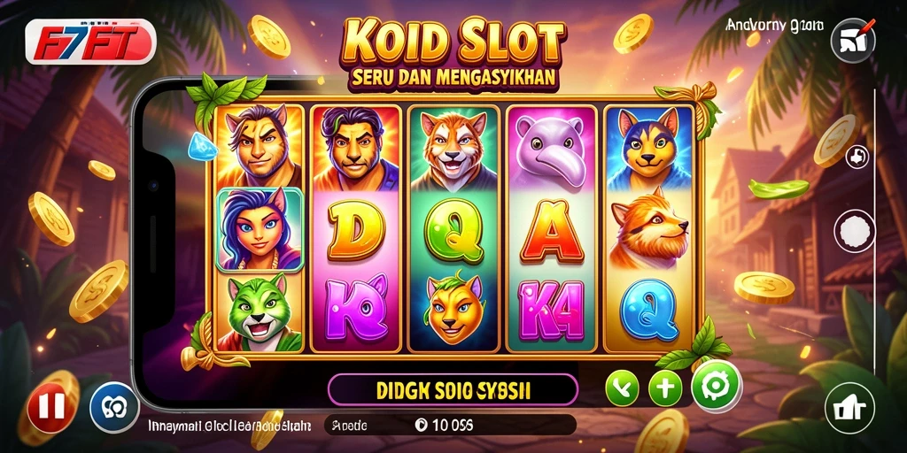 Tampilan gameplay F7F7 yang menakjubkan dan seru.