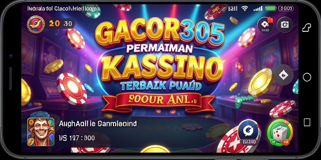 Tampilan gameplay Kasino GACOR305 yang menarik dan mengasyikkan.