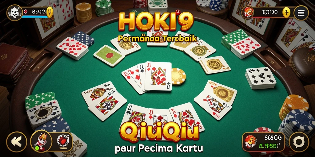 Tampilan screenshot HOKI9 yang menampilkan gameplay QiuQiu yang seru.