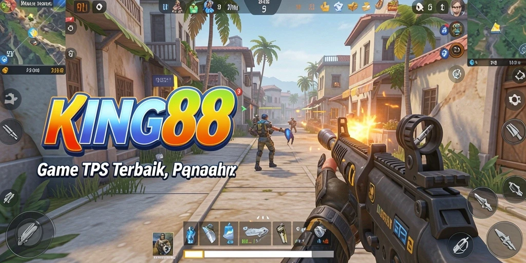 Gameplay seru dalam KING88 dengan aksi tembak-tembakan menarik.