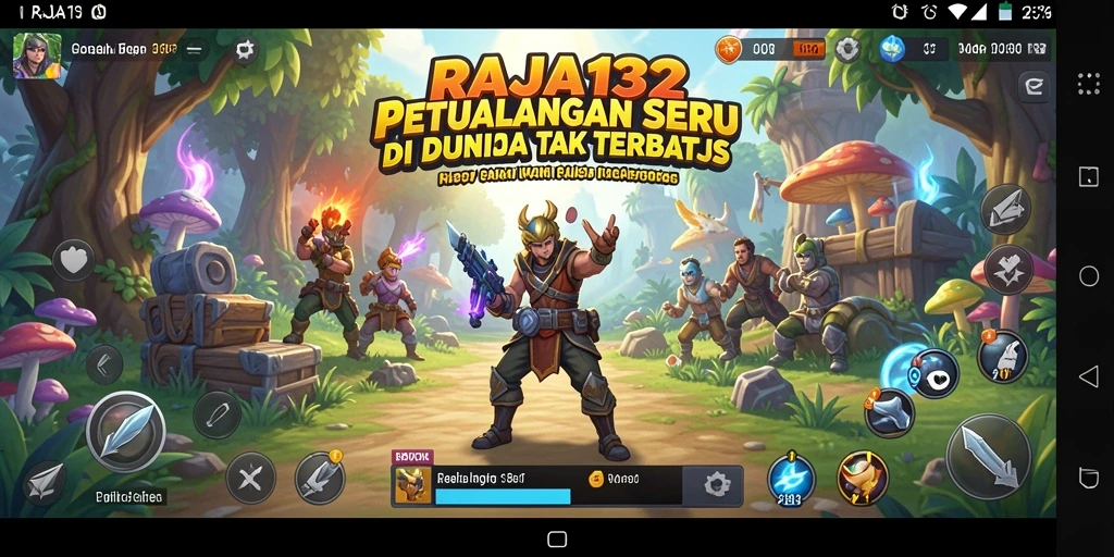 Tampilan seru dari gameplay RAJA132 yang penuh petualangan.