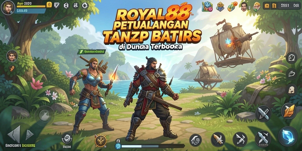 Gameplay menakjubkan di dunia terbuka ROYAL88.